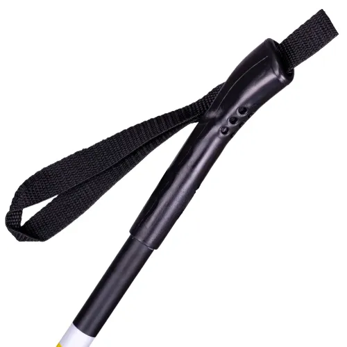 Палки лыжные VUOKATTI 125 Black/Yellow 100% стекловолокно