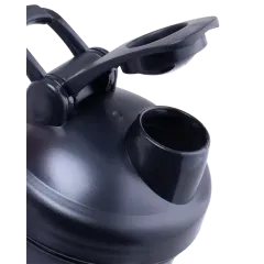 Шейкер STARFIT FB - 200,  700мл , цв. серый/черный