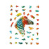 Игра ПАЗЛЫ ANIMAL ART ЗЕБРА 113 уникальных деревянных элементов (7500559)