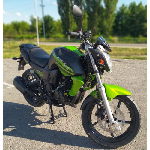 Мотоцикл Дорожный Motoland BANDIT 250 черный/зеленый