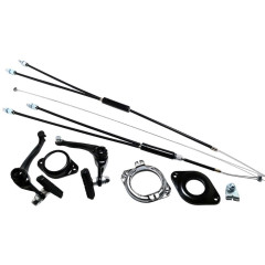 Тормоз вело BMX задний U969D U-brake 55mm,комплект, гироротор, троса 900/1300мм