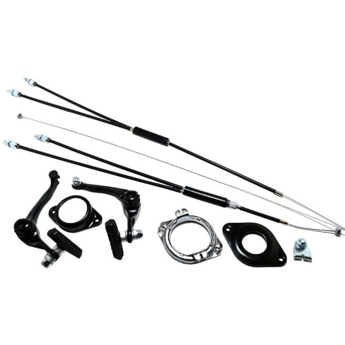 Тормоз вело BMX задний U969D U-brake 55mm,комплект, гироротор, троса 900/1300мм