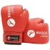 Перчатки боксерские RUSCOsport детские, кож.зам., 8 OZ, белый/красный