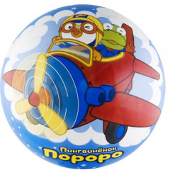 Мяч игровой ПОРОРО L5200P, d-15,5см, цв. мультиколор