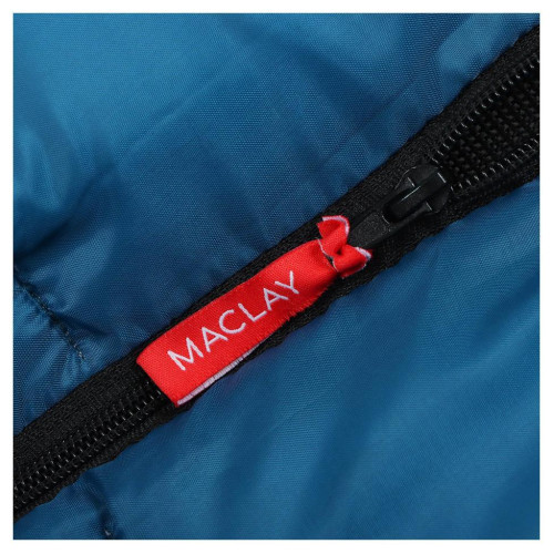 Спальник MACLAY camping comfort cool, 3слоя, одеяло, правое, 220х90см, -5/+10 (9383679)