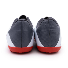 Бутсы ф/б VIRTEY TURF 23884 RIGEL, иск.кожа, цв.белый/красный, р.39