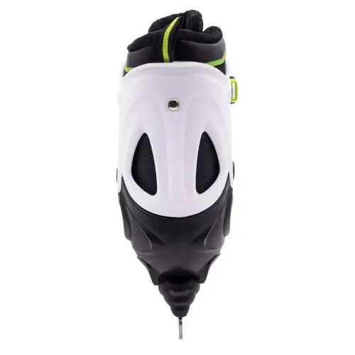 Коньки раздвижные VIRTEY POWER BW-166 р. 33-36. Цвет: черный/зеленый