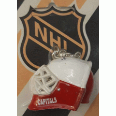 Брелок Вратарская маска (Washington Capitals) пластиковый
