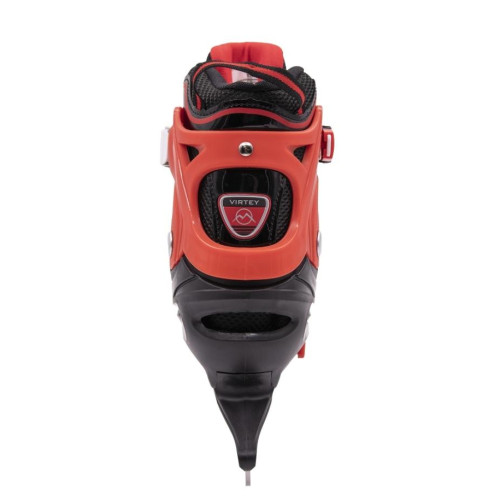 Коньки раздвижные VIRTEY POWER BW-166 р. 35-38. Цвет: черный/красный