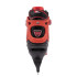 Коньки раздвижные VIRTEY POWER BW-166 р. 35-38. Цвет: черный/красный