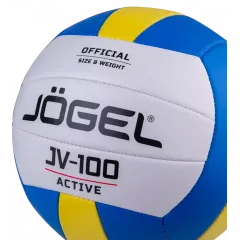 Мяч в/б JOGEL JV-100 синий/желтый р.5 (42637-68164)