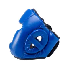 Шлем боксерский BOYBO Winner Flexy BP2004 синий р. M (закрытый)