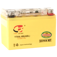 Аккумулятор 12V  4А OUTDO CYCLE (113х70х85) гелевый