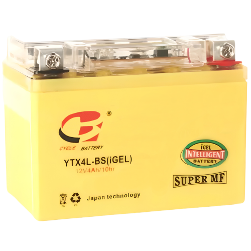 Аккумулятор 12V  4А OUTDO CYCLE (113х70х85) гелевый