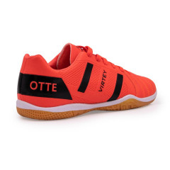 Бутсы ф/б VIRTEY INDOOR 21730 OTTE, иск.кожа, цв. коралл/черный, р.34