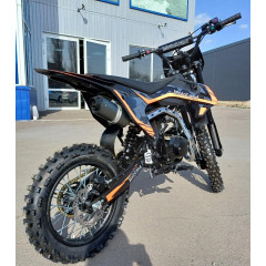 Питбайк  Motoland GF125 E оранжевый/чёрный *4