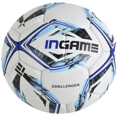 Мяч ф/б INGAME CHALLENGER р.5, белый/синий IFB-101