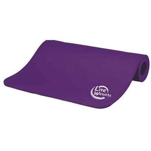 Коврик для йоги Lite Weights 5420LW (180х61х1см) фиолетовый