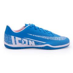 Бутсы ф/б VIRTEY INDOOR 21811 ICON, иск.кожа, цв. голубой, р.38