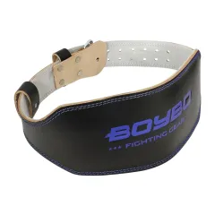 Пояс т/а BoyBo Legend BB700 черный/синий кожа XL