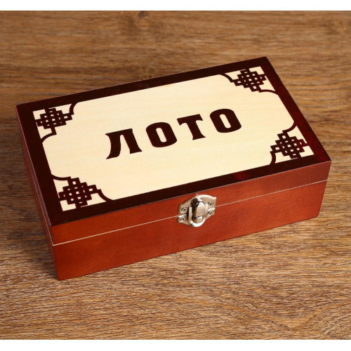 Игра настольная ЛОТО РУССКОЕ ПОДАРОЧНОЕ (4383220)