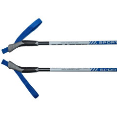 Палки лыжные стекловолокно 100% 130 BRADOS SPORT BLUE