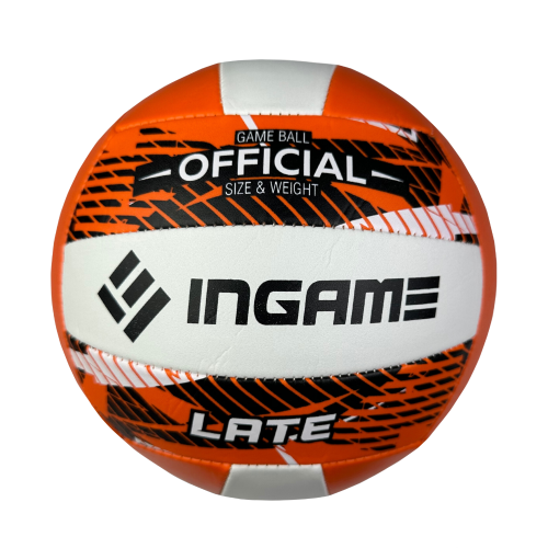 Мяч в/б INGAME LATE INGL-105 бело-оранжевый
