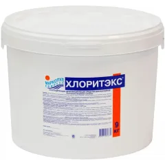 Средство для бассейнов МАРКОПУЛ КЕМИКЛС Хлоритэкс, М38, 9кг (для дезинфекции воды)