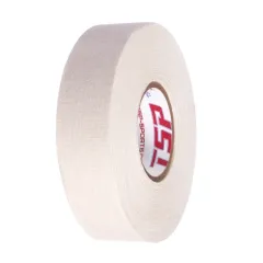 Лента хоккейная для крюка TSP Cloth Hockey Tape 24мм х 45,72м белая