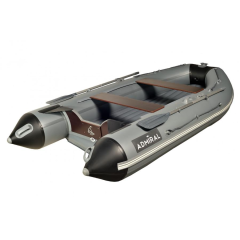 Лодка Адмирал 330 CF НДНД серый/черный (*9)