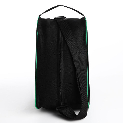 Сумка для коньков NAZAMOK KIDS, 40х32х20см, черный с зеленым (9702058)