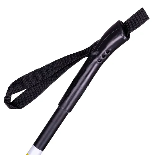 Палки лыжные VUOKATTI 145 Black/Yellow 100% стекловолокно