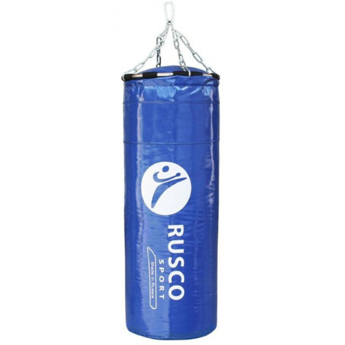 Мешок боксерский RUSCOSPORT 30кг 105см d-35см синий