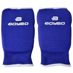 Накладки для карате BoyBo х/б синие р. L