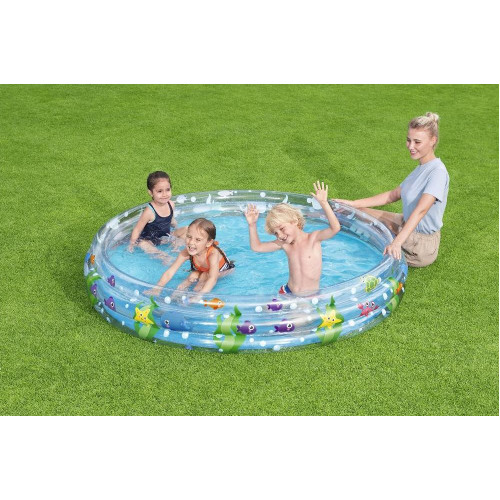 Бассейн BEST WAY 51005 надувной, детский, 183х33см, 480л, 6+
