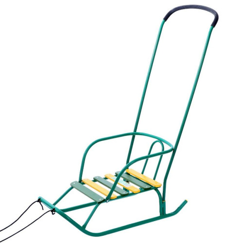 Санки детские NIKA KIDS ВЕТЕРОК 6, цвет зеленый (7082444)