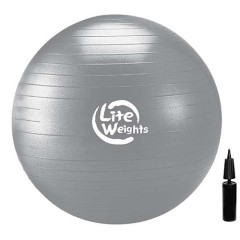 Мяч гимнастический Lite Weights 1868LW, d-85см (с насосом, антивзрыв), макс. нагрузка 110кг