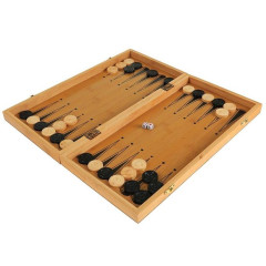 Игра настольная 3 в 1 КОРОЛЬ (нарды, шахматы, шашки, 39 х 39 см) ( 2566621)