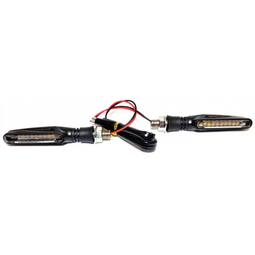 Поворотник универсальный  LED CH-1040 светодиодные (компл 2шт) бегущие огни