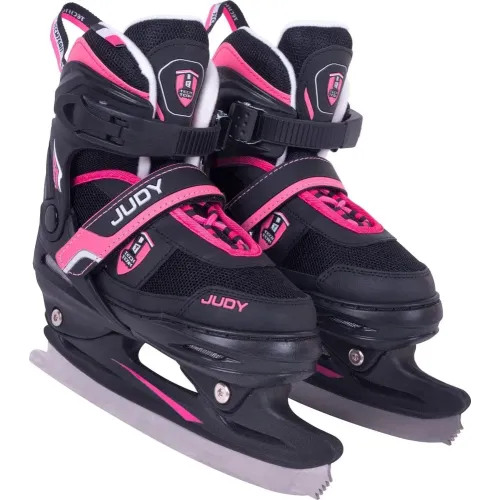 Коньки раздвижные TECH TEAM JUDY  р.31-34  black/pink