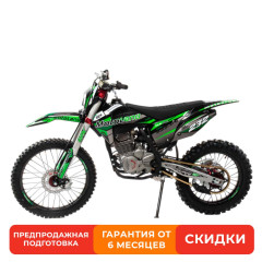 Мотоцикл Кросс Motoland XT300 HS (175FMM) (BB-300cc) зеленый *5