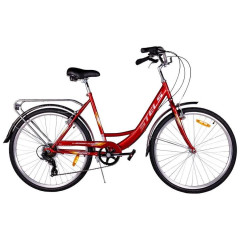 Велосипед Stels Legenda 290 V 26'' (красный)