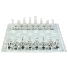 Игра настольная ШАХМАТЫ стеклянные, 35х35 (9378974)