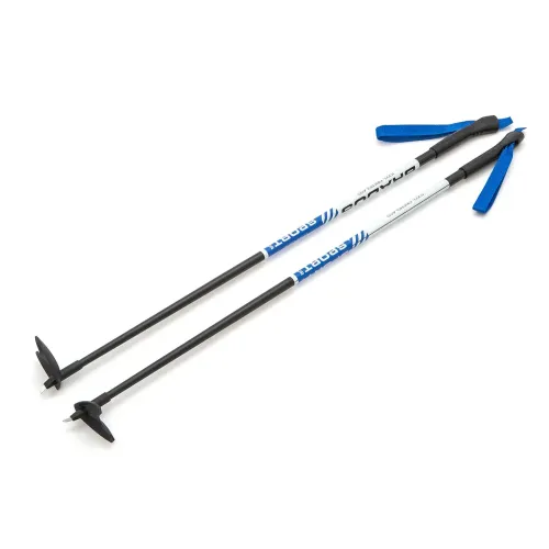 Палки лыжные BRADOS Sport Composite STC 090 JR Blue 100% стекловолокно