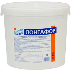 Средство для бассейнов МАРКОПУЛ КЕМИКЛС Лонгафор, М099, 5кг, табл. 100г (для непрерывной дезинфекции воды)