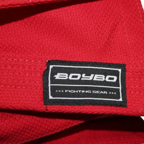 Куртка для самбо BOYBO BSJ120, рост: 190, цв. красный