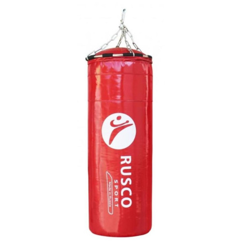 Мешок боксерский RUSCOSPORT 25кг 90см d-35см красный