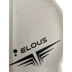 Шапочка для плавания ELOUSE EL005, силиконовая, белая