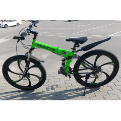 Велосипед MINGDI 26" 632 (24 ск., двухподвес) зеленый