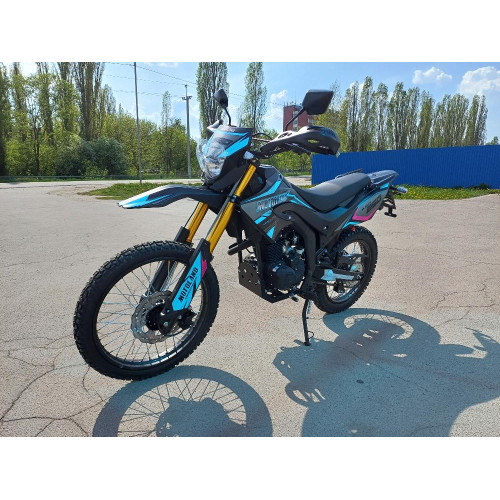 Мотоцикл Эндуро Motoland BLAZER (XF250-B) (169FMM) черный/синий
